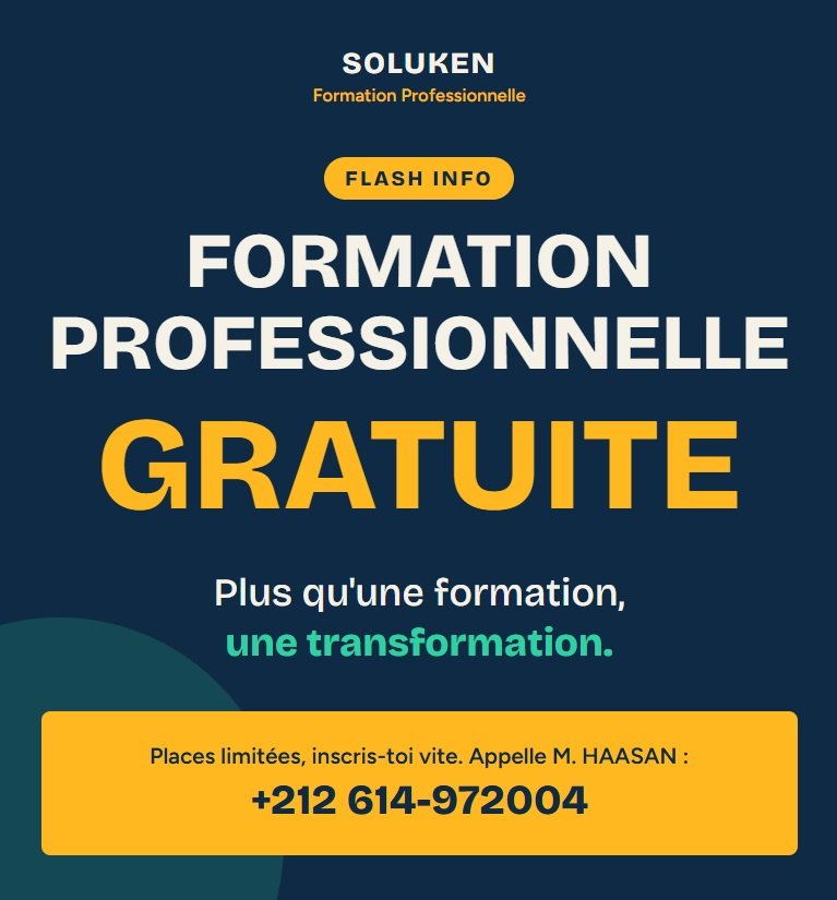 Formation professionnelle